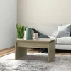 Image de Table Basse Chêne Sonoma 68x50x38 Cm Bois D'ingénierie Vidaxl