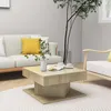 Image de Table Basse Chêne Sonoma 57x57x30 Cm Bois D’ingénierie Vidaxl