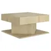 Image de Vidaxl table basse chêne sonoma 57x57x30 cm bois d’ingénierie