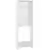 Image de Meuble Pour Machine À Laver Blanc Brillant 64x24x190 Cm Vidaxl