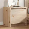 Image de vidaXL Table de chevet 40x305x40 cm Bois de pin massif