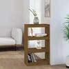 Image de Bibliothèque/séparateur De Pièce Marron Miel 60x30x103,5 Cm Pin Vidaxl