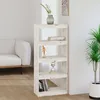 Image de Bibliothèque/séparateur De Pièce Blanc 60x30x135,5cm Pin Massif Vidaxl