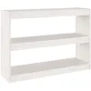 Image de Bibliothèque/séparateur De Pièce Blanc 100x30x71,5cm Pin Massif Vidaxl