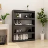 Image de Bibliothèque/séparateur De Pièce Gris 100x30x135,5cm Pin Massif Vidaxl