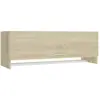 Image de Garde-robe Chêne Sonoma 100x32,5x35 Cm Bois D'ingénierie Vidaxl