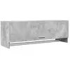 Image de Vidaxl garde-robe gris béton 100x32,5x35 cm bois d'ingénierie