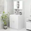 Image de Meuble Pour Machine À Laver Blanc 70,5x25,5x90 Cm Vidaxl