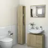Image de Armoire Salle De Bain Chêne Sonoma 25x26,5x170 Cm Vidaxl