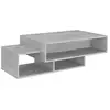 Image de Vidaxl table basse gris béton 105x55x32 cm bois d’ingénierie