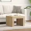 Image de Table Basse Chêne Sonoma 50x50x35 Cm Bois D'ingénierie Vidaxl