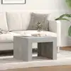 Image de Table Basse Gris Béton 50x50x35 Cm Bois D'ingénierie Vidaxl