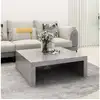 Image de Table basse gris béton 100x100x35 cm aggloméré