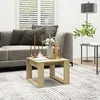 Image de Table D'appoint Chêne Sonoma 50x50x35 Cm Bois D’ingénierie Vidaxl