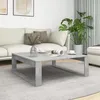 Image de vidaXL Table basse Gris béton 100x100x35 cm Bois dingénierie 808634