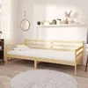 Image de Lit De Jour Sans Matelas Bois De Pin Massif 90x200 Cm Vidaxl