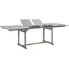 Image de Table À Dîner De Jardin (160-240)x100x75cm Bois D'acacia Massif Vidaxl