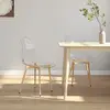 Image de Chaises À Manger Lot De 2 Transparent Pet Vidaxl