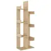 Image de Vidaxl bibliothèque chêne sonoma 48x25,5x140 cm bois d’ingénierie