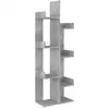 Image de Vidaxl bibliothèque gris béton 48x25,5x140 cm bois d’ingénierie
