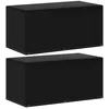 Image de Housses De Meubles De Jardin 2 Pcs 6  illets 160x80x75 Cm Vidaxl