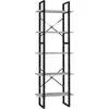 Image de Vidaxl bibliothèque à 5 niveaux gris béton 60x30x175cm bois ingénierie