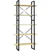 Image de Vidaxl bibliothèque à 5 niveaux 80x30x175 cm bois de pin
