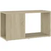 Image de Meuble Tv Chêne Sonoma 60x24x32 Cm Bois D'ingénierie Vidaxl