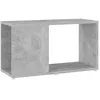 Image de Meuble Tv Gris Béton 60x24x32 Cm Bois D'ingénierie Vidaxl