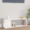 Image de Meuble Tv Blanc 100x24x32 Cm Bois D'ingénierie Vidaxl
