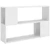 Image de Vidaxl bibliothèque blanc 100x24x63 cm bois d'ingénierie