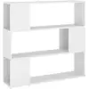 Image de Vidaxl bibliothèqueséparateur de pièce blanc 100x24x94 cm