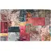 Image de Tapis Lavable Patchwork 160x230 Cm Multicolore Vidaxl