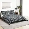 Image de Ensemble De Housse De Couette Gris 220x240 Cm Coton Vidaxl