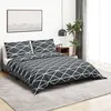 Image de Ensemble De Housse De Couette Gris 200x220 Cm Coton Vidaxl