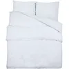 Image de Ensemble De Housse De Couette Blanc 200x200 Cm Coton Vidaxl