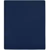 Image de Drap-housse Jersey Bleu Marine 160x200 Cm Coton Vidaxl