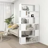 Image de Bibliothèque/séparateur De Pièce Blanc 100x24x188 Cm Vidaxl