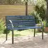 Image de Banc De Jardin Pour Enfants 81 Cm Bois De Pin Chinois Gris Vidaxl