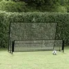 Image de vidaXL But de Football de Rebondissement 2 en 1 Rebondisseur de Football But de Sport Jardin Cour Patio Extérieur 93373