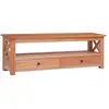 Image de Meuble Tv 115x30x40 Cm Bois D'acajou Massif Vidaxl