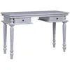 Image de 337084 vidaXL Bureau 115x50x78 cm Bois dacajou massif
