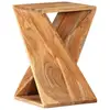 Image de Table D'appoint 35x35x55 Cm Bois Massif D'acacia Vidaxl