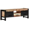 Image de vidaXL Meuble TV 120x30x40 cm Bois massif de récupération 338223