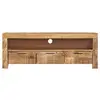 Image de Vidaxl meuble tv 110x30x40 cm bois de manguier brut