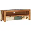 Image de Meuble Tv 110x30x40 Cm Bois De Récupération Massif Vidaxl