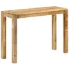 Image de vidaXL Table console 110x35x76 cm Bois de manguier brut 337270