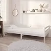 Image de Lit De Jour Sans Matelas Avec Tiroirs 90x200 Cm Blanc Vidaxl
