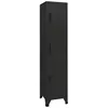 Image de vidaXL Armoire à casiers Noir 38x45x180 cm Acier 339782