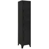 Image de vidaXL Armoire à casiers Noir 38x40x180 cm Acier 339794